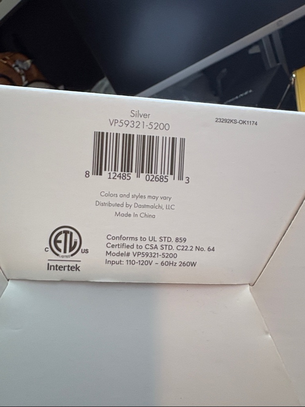 NEW IN BOX - Aira Ionic Facial Steamer - Cream/Gold - Picture 9 of 9